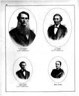 G.I. Kellenberger, J.P. Oglebay, Lewis Einsel, Mrs. L. Einsel, Tippecanoe County 1878